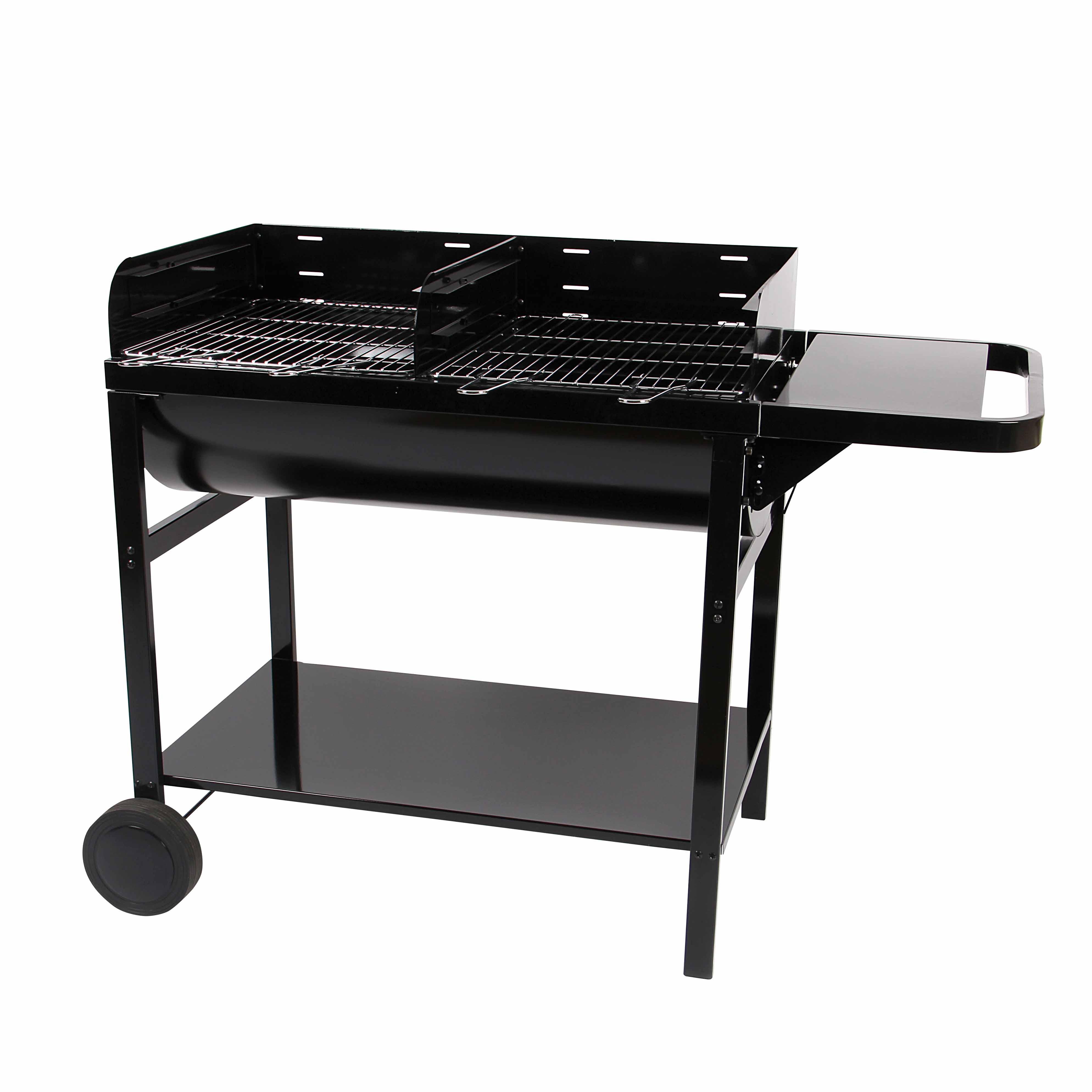 Barbecue charbon de bois Jumbo 2 foyers - SOMAGIC